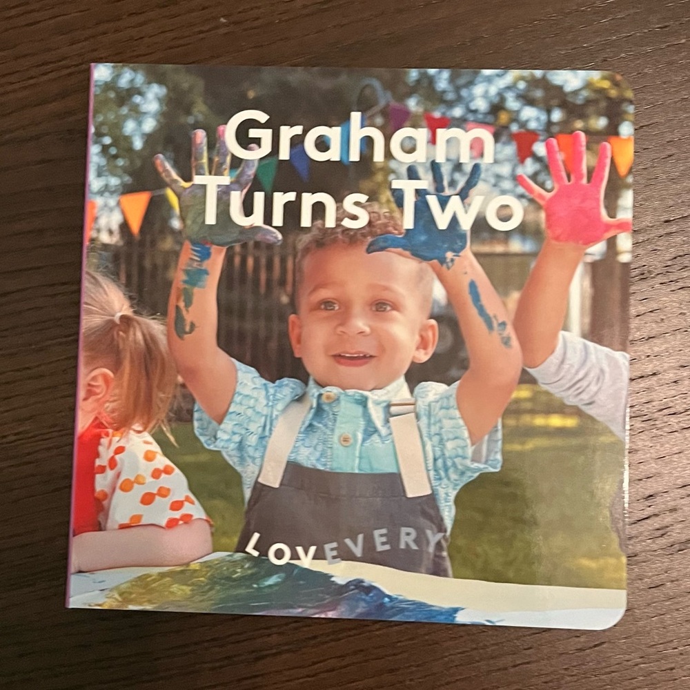 Lovevery Graham Turns Two book - from Companion play kit - 22-24mo